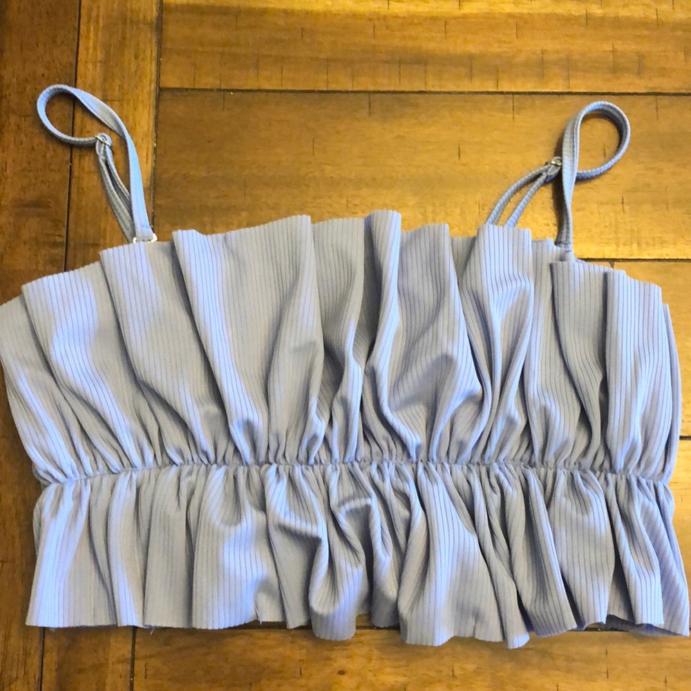 Kortni Jeane Oversize Ruffle Top